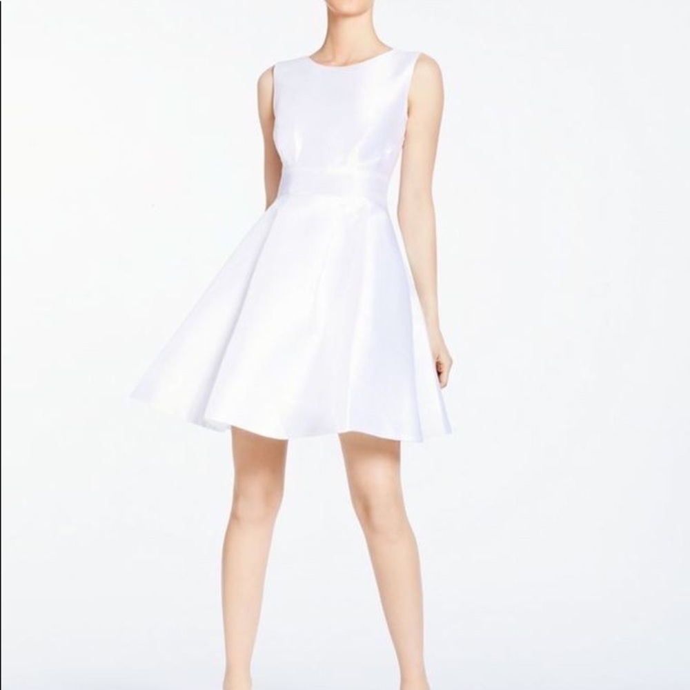 Brand new with tags! Kate Spade Fit & Flare Marilyn White Cocktail Dress Size 4
